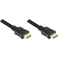 Alcasa Alcasa 4514-007 καλώδιο HDMI 0,75 m HDMI Type A (Standard) Μαύρο 13927623 4014619354955