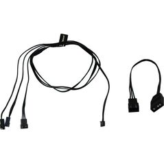 Alphacool Alphacool Digital RGB LED Y-Kabel 3-fach με JST-Stecker, μαύρο - 60cm 13930947 4250197186025