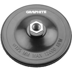 Graphite Tarcza elastyczna (Tarcza elastyczna z rzepem 125 mm x M14)