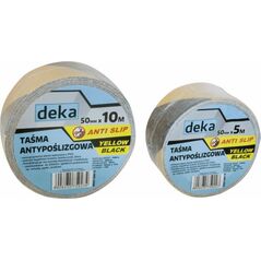 Deka TAŚMA ANTYPOŚLIZGOWA ANTI SLIP YELLOW-B 50MM*5M CZARNA/ŻÓŁTA