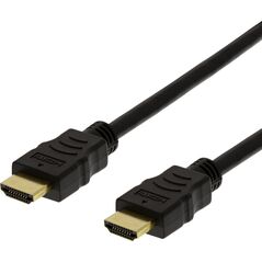 Καλώδιο Deltaco DELTACO HIGH SPEED FLEX HDMI, 1M, 4K UHD, μαύρο 13861667 7333050000000