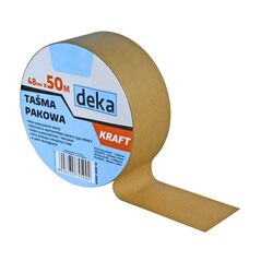Deka Taśma pakowa papierowa KRAFT 48mm 50mb