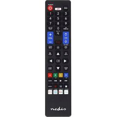 Τηλεχειριστήριο Nedis Nedis TVRC45SABK τηλεχειριστήριο Υπέρυθρη τηλεόραση Πατήστε τα κουμπιά 13840883 5412810000000