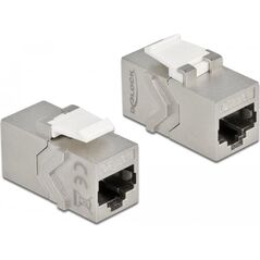 Delock DELOCK Keystone Modul RJ45 Buchse zu RJ45 Buchse Κατ.6A 13812338 4043619869961