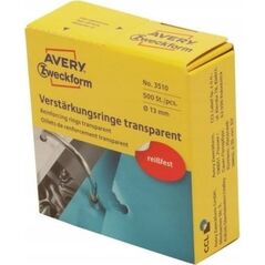 AVERY Avery Zweckform 3510, Binding clip, Transparent, Polypropylene (PP), 1.3 cm