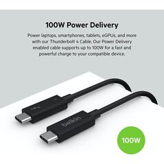 Belkin CONNECT Thunderbolt 4 Kabel, 1M, passiv