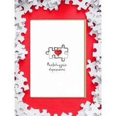 Nadwyraz.com Karnet Walentynki - Perfekcyjnie dopasowani