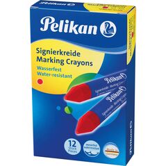 Pelikan Pelikan 701029, 12 pc(s), Red, Blue, Red, Round, Boy/Girl, Box 13798250 4012700701022