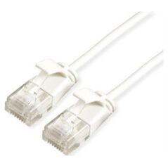 Roline ROLINE GREEN UTP patchkabel Cat.6A (Class EA), LSOH, extra dun, wit, 0,15 m