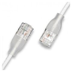 Wantec 7403 kabel sieciowy Biały 0,5 m Cat6a