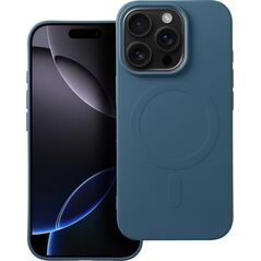 Θήκη OEM SILICONE MAG COVER (μεγάλη τρύπα) συμβατή με MagSafe για IPHONE 16 Pro μπλε 14243189 5903400000000