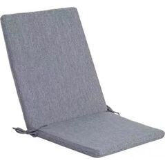 vidaXL Matracis atpūtas krēslam Simple Grey matracis atpūtas krēslam 42x90x3cm pelēks T1130757 14131939 4741451307572
