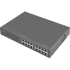 Διακόπτης Digitus DIGITUS Διακόπτης 8 θυρών Gigabitgabit PoE + Injector 250W schw 13672960 4016032495338