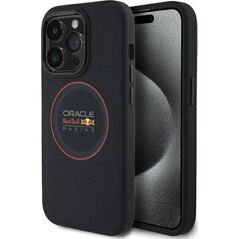 Red Bull RBHMP14L24PUILVR iPhone 14 Pro 6.1" hardcase navy blue/navy Leather Red Ring MagSafe