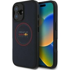 Red Bull RBHMP16M24PUILVR iPhone 16 Plus 6.7" hardcase navy blue/navy Leather Red Ring MagSafe