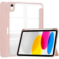 Bizon Case Tab Clear Matt Apple iPad 10 10.9 2022 rose gold