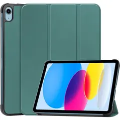 Bizon Case Tab Croc Apple iPad 10 10.9 2022 dark green