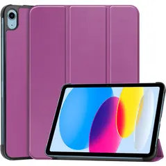 Bizon Case Tab Croc Apple iPad 10 10.9 2022 dark purple