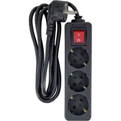 Καλώδιο τροφοδοσίας MicroConnect Διαχωριστής μικροσύνδεσης MC-GRU00315BS 1,5 m 3 x πρίζα εσωτερικού χώρου Μαύρο 13397512 5715063307267