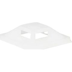 Lanview organizer Lanview LVT-CABLEMOUNT-50W δέσιμο καλωδίου Πολυπροπυλένιο (PP) Λευκό 50 τεμ. 13457248 5715063184646