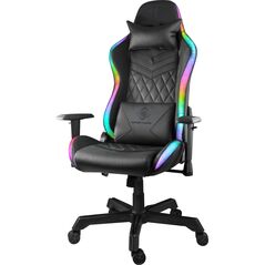 Πολυθρόνα Deltaco Deltaco GAM-080 Gamingstuhl Kunstleder m. RGB LED ροζ 13536299 7333048062932