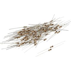 Tru Components TRU COMPONENTS TC-CFR0W4J0820KIT203 Carbonbelægning-modstand 82 Ohm med aksial tråd 0207 0,25 W 5% 100 stk 13799767 4016139312415
