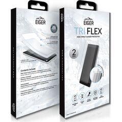 Eiger EIGER Tri Flex, Google, Pixel 3, Ανθεκτικό στις γρατσουνιές, Ανθεκτικό στους κραδασμούς, Διαφανές, 2 τεμ. 13799892 5055821743112