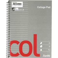Bantex BANTEX COL KOLLEGIEBLOK, LINJERET, SVENSK HULNING 13801486 5705470000000