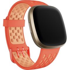 Fitbit Fitbit FB174SBCRPKL, Band, Smartwatch, Πορτοκαλί, Ροζ, Fitbit, Sense & Versa 3, Αλουμίνιο, Σιλικόνη 13802196 810039000000