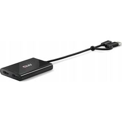 Adapter AV Club 3D Club3D Adapter USB-C (USB A Adapter) > 2x HDMI 4K@60Hz St/Bu retail