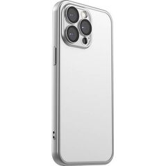 Joyroom Matowe etui ochronne Joyroom JR-15Q2 do iPhone 15 Pro (szare)