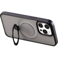 Joyroom Magnetyczne etui ochronne z uchwytem Joyroom JR-BP004 do iPhone 15 Pro (czarne)