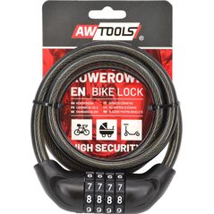 AWTOOLS ZAPIĘCIE ROWEROWE fi 10 x 120cm SZYFR
