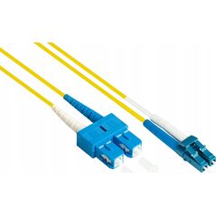 Alcasa Alcasa LC - SC 1m M/M InfiniBand / Καλώδιο οπτικών ινών κίτρινο 13395533 4014619943715