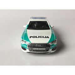 Bburago BBURAGO 1:43 μοντέλο αυτοκινήτου Audi A6 Avant Λιθουανική αστυνομία, 18-30415LT 13583650 4893993304158
