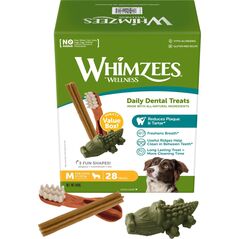 Whimzees Whimzees Variety M, 28 stk, 840 g, κουτ 13278417 8718627754986