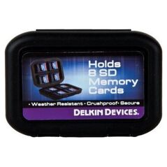 Delkin Reader Θήκη Delkin Weather Resistant για 8 κάρτες SD 13362527 750324100770