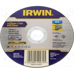 Irwin IRWIN ΕΠΙΠΕΔΟΙ ΔΙΣΚΟΙ ΚΟΠΗΣ ΜΕΤΑΛΛΩΝ 125mm x 1,0mm x 22,23mm 13495482 5054905290795