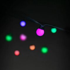 Lite Bulb Moments LBM 10m Smart Outdoor Light Chain - 50 x Globe 3cm 13340201 5714948300287