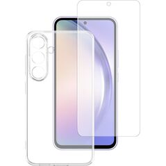 4smarts 4Smarts 360° Σετ μίζας Glas + Θήκη για Galaxy A35 13375935 4252011908622