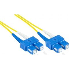 Alcasa Alcasa LW-9005SC InfiniBand / καλώδιο οπτικών ινών 0,5 m 2x SC Yellow 13395531 4014619461547