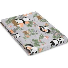 Sensillo MUSLIN WRAPPER PANDA AND FOX 120X120 CM 13925720 5903076320001