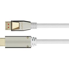 Καλώδιο PYTHON Python DisplayPort 1.4 και καλώδιο HDMI 2.0 Nylong. weiß 5m 13317568 4014619715589