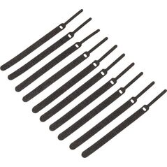 Kolink Organizer Kolink Velcro Hook and Loop Cable Daes - 10 Pack, 150mm, Black 13334015 5999094004986