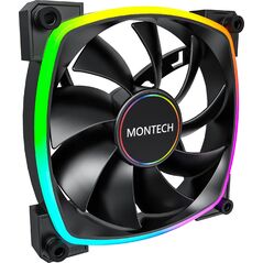 Montech Montech AX140 PWM ARGB Lüfter - 140mm, μαύρο 13338461 4710562747287