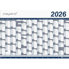 Mayland-Burde Kæmpekalender 1x13 mdr. PP-plast rør 2026 14252258 5700866065001