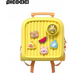 PICOCICI Mały plecak podróżny K33 żółty