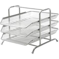 Stickn Brevbakkesæt tråd metal MESH m/3 bakker sølv 14127290 7392265302153