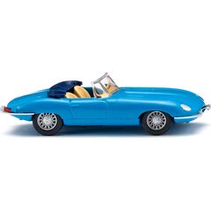 Wiking Wiking 081707 H0 Jaguar E-type Roadster, blå 13797988 4006190817073