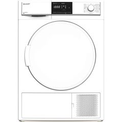 Στεγνωτήριο κοφτερών ρούχων Sharp Wärmepumpentrockner KD-HHB8S8PW3-DE 8kg wh A+++ 13988690 4974019359892